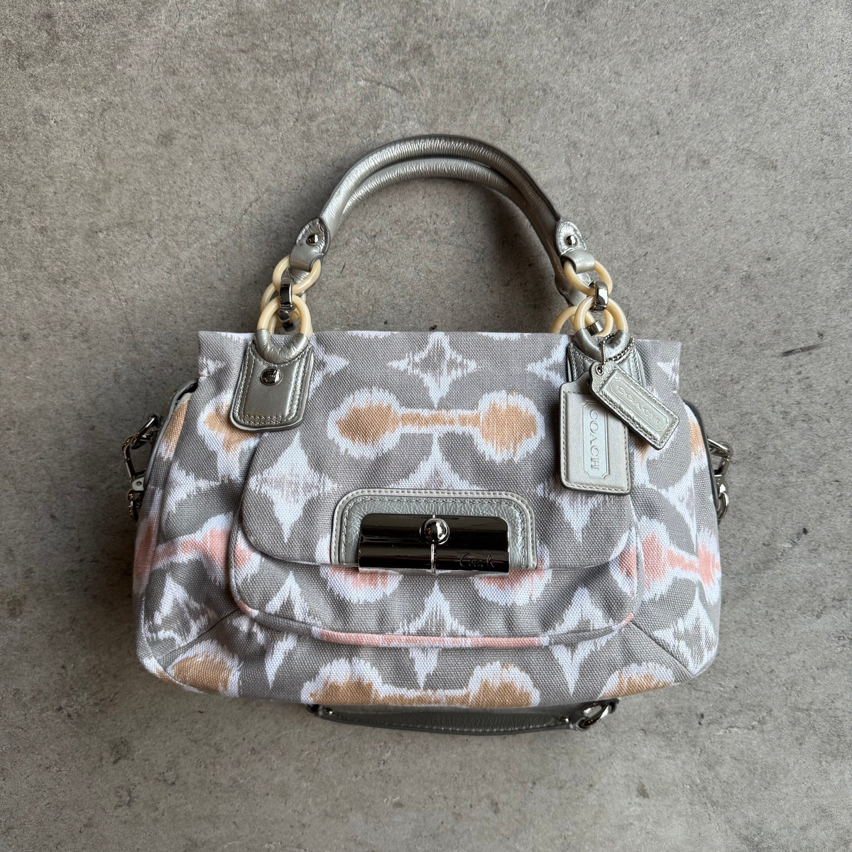 Coach Kristin Op Art Handbag