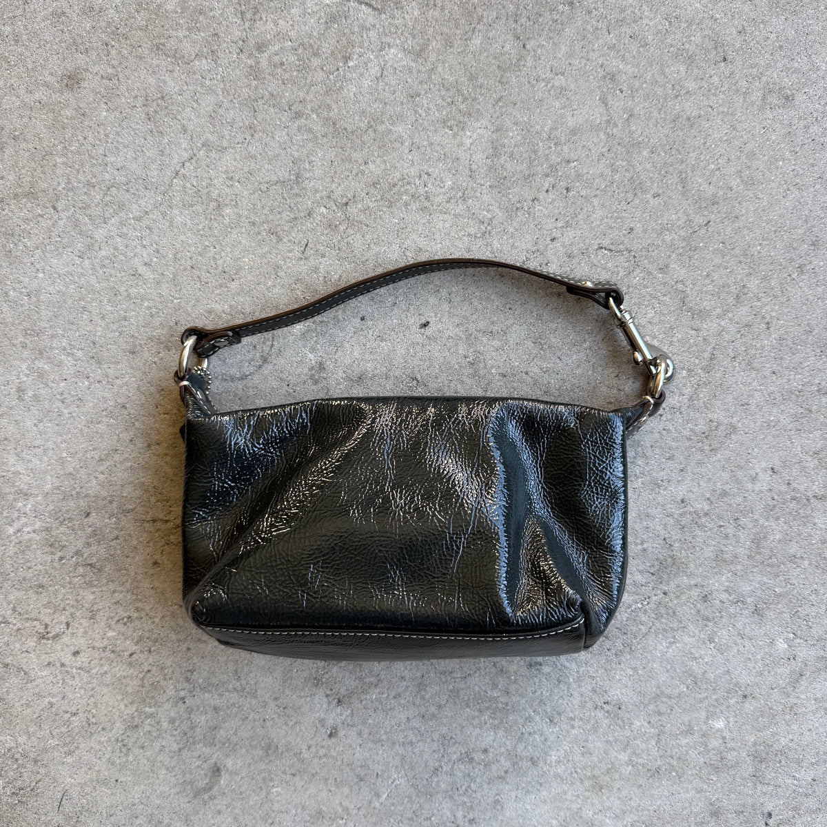 Coach Patent Leather Demi Shoulder Bag