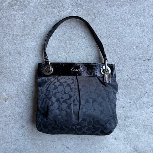 Coach Ashley Signature Sateen Hobo Shoulder Bag