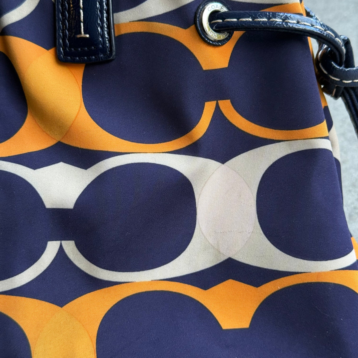 Coach Signature Stripe Carryall Tote