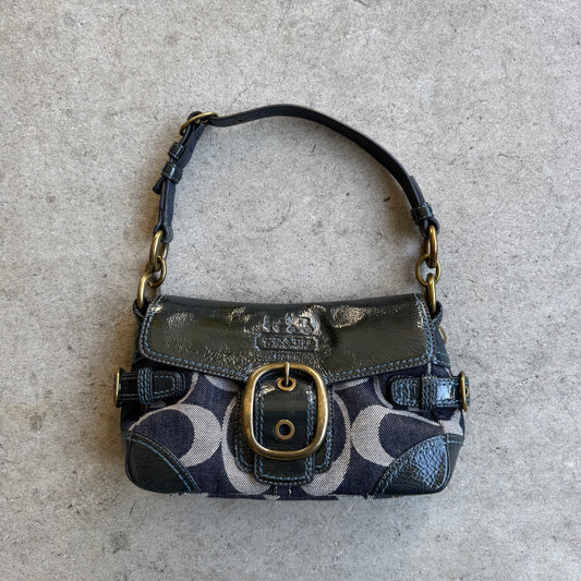 Vintage Coach Bleecker Denim Soho Shoulder Bag