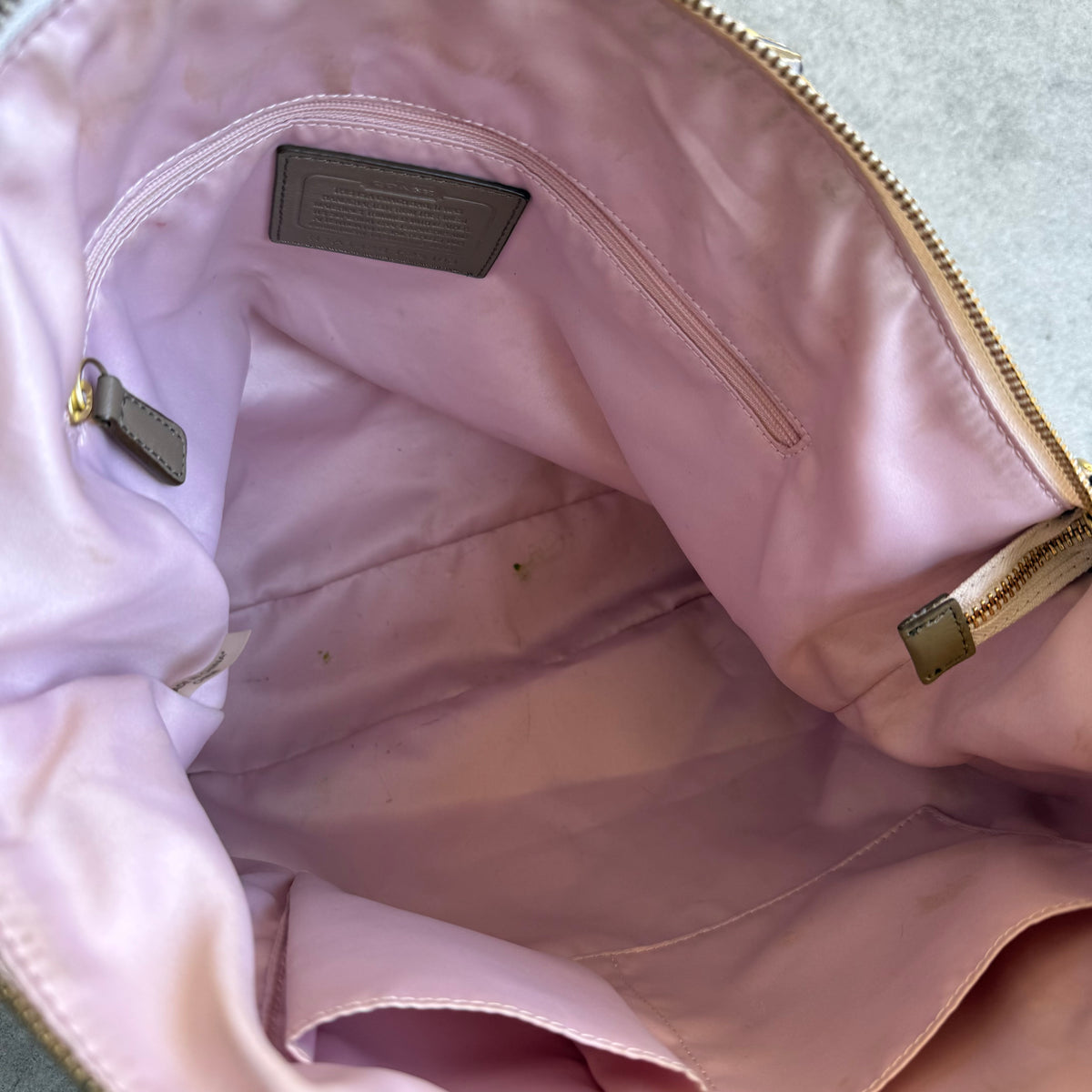 Coach Op Art Sateen Ashley North-South Satchel
