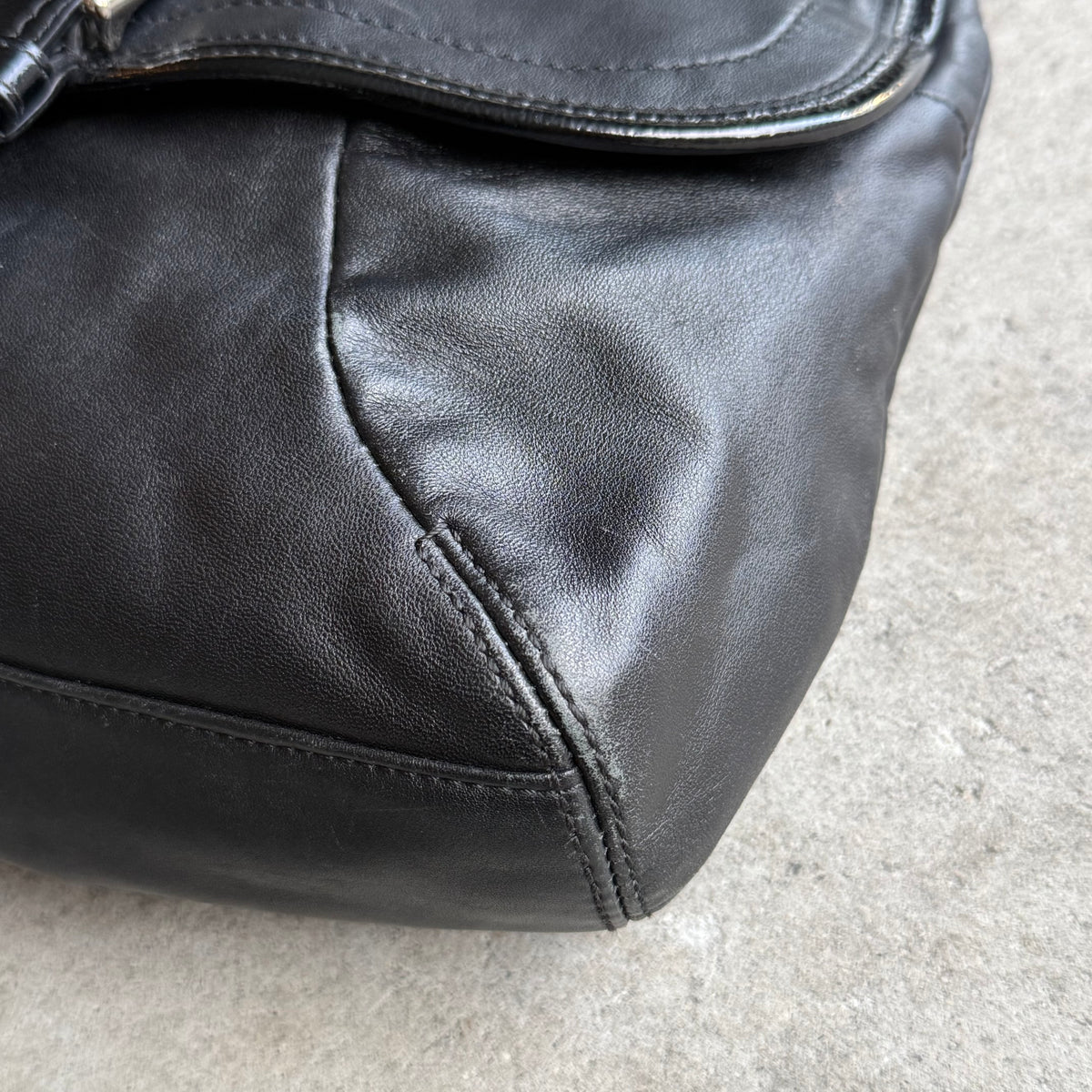 Coach Leather Soho Flap Shoulder Bag