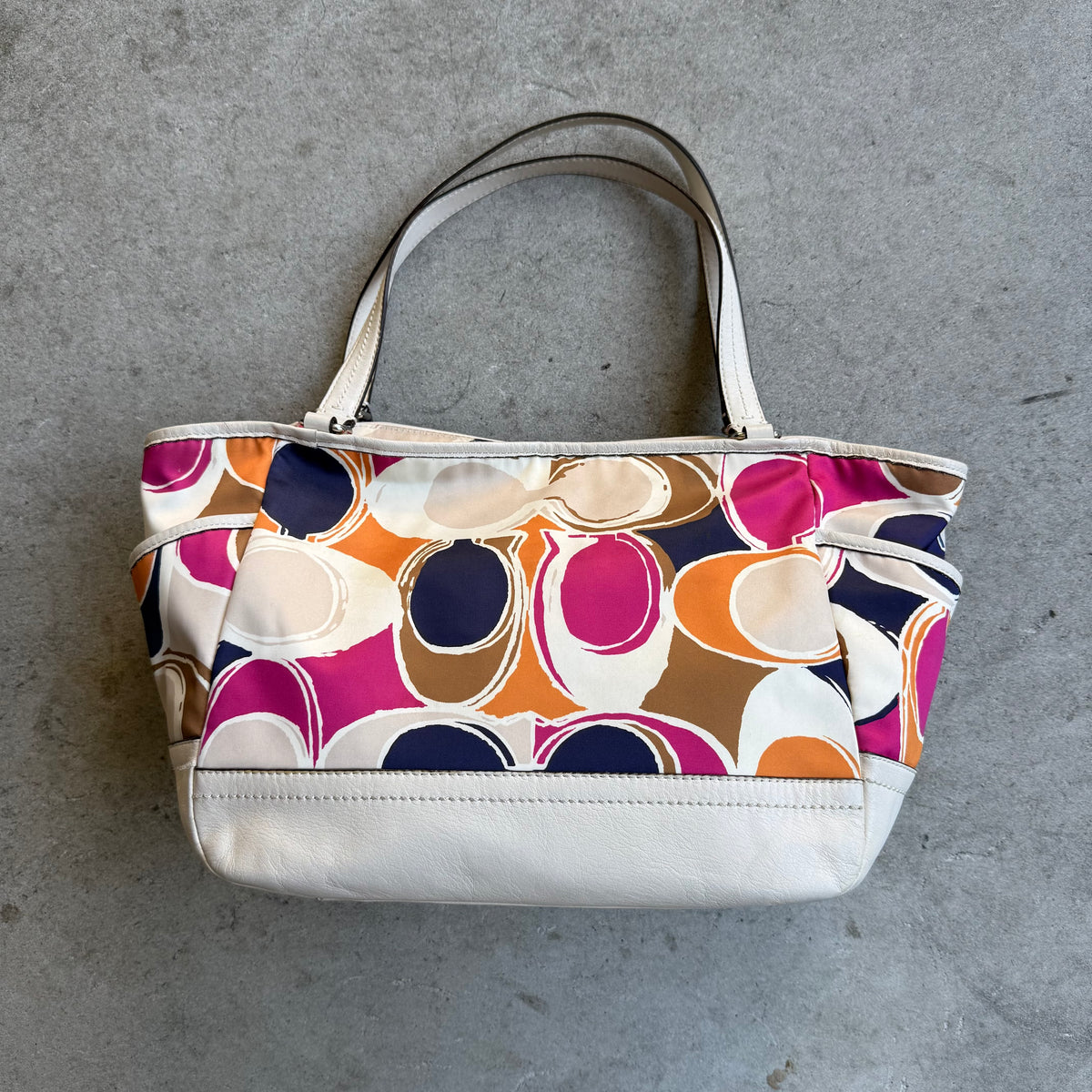 Coach Hand Drawn C Scribble Tote