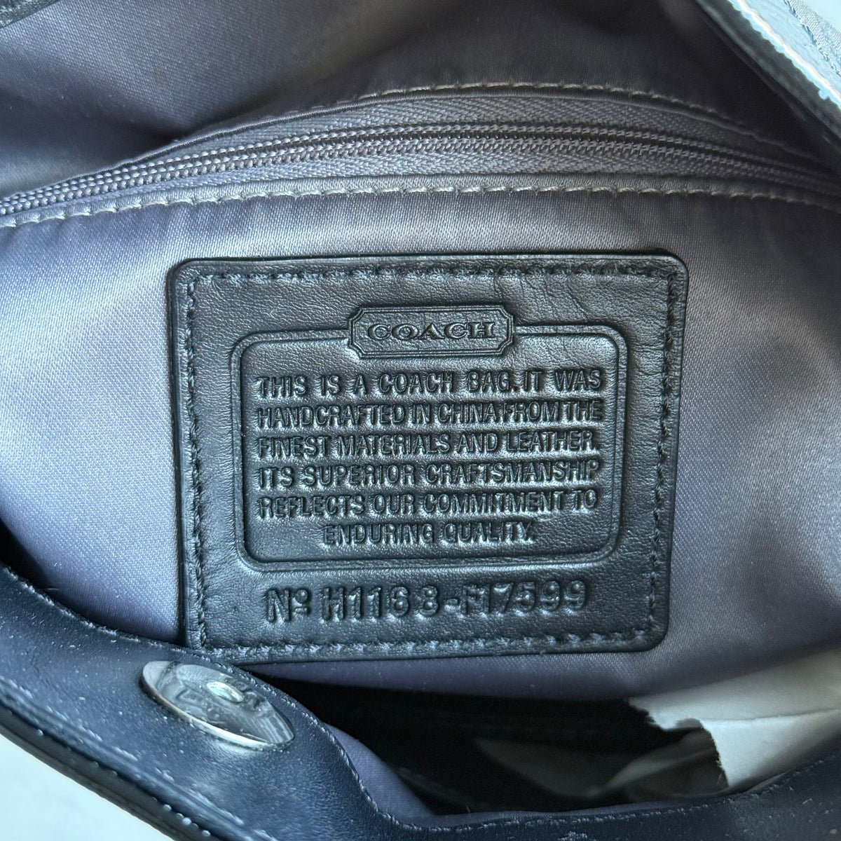 Coach Ashley Signature Sateen Hobo Shoulder Bag