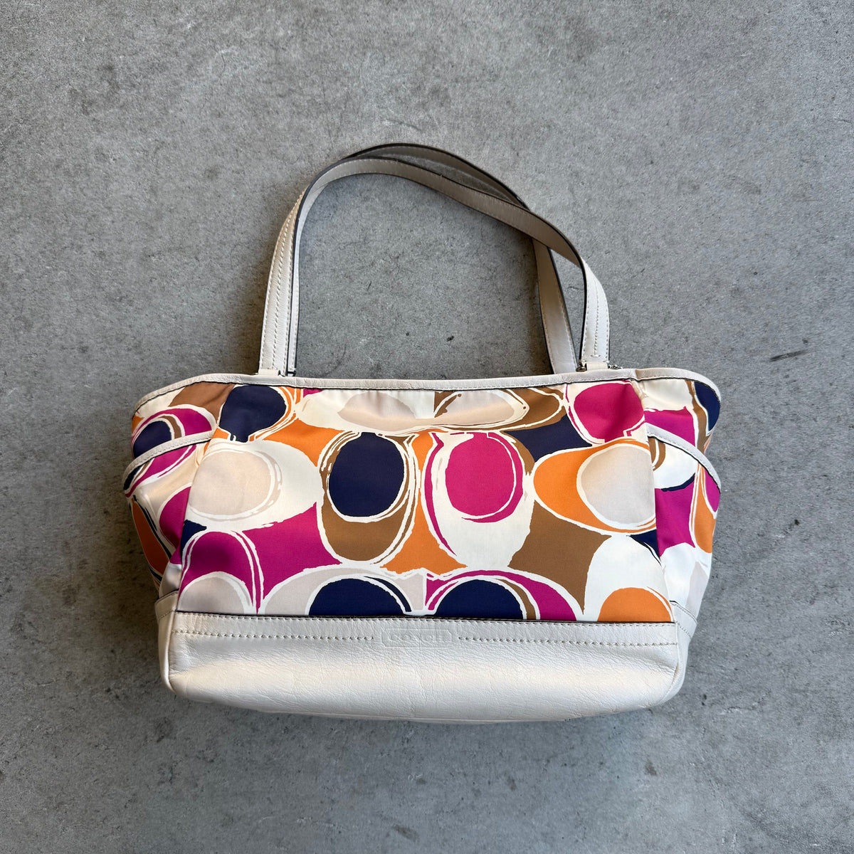 Coach Hand Drawn C Scribble Tote