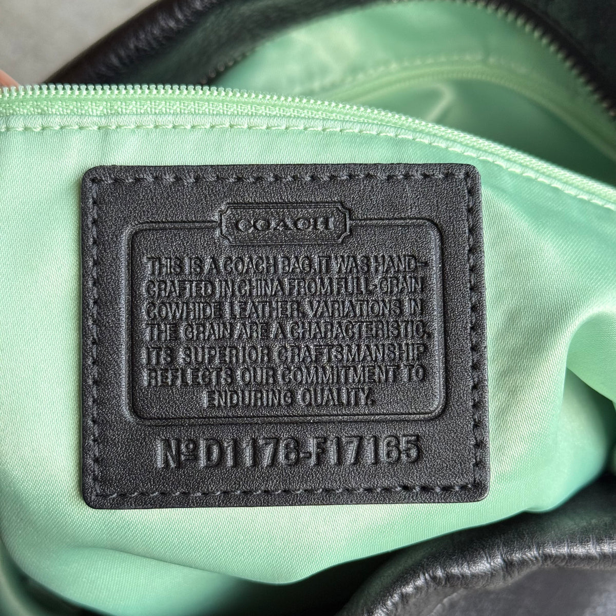Coach Leather Brooke Hobo Bag