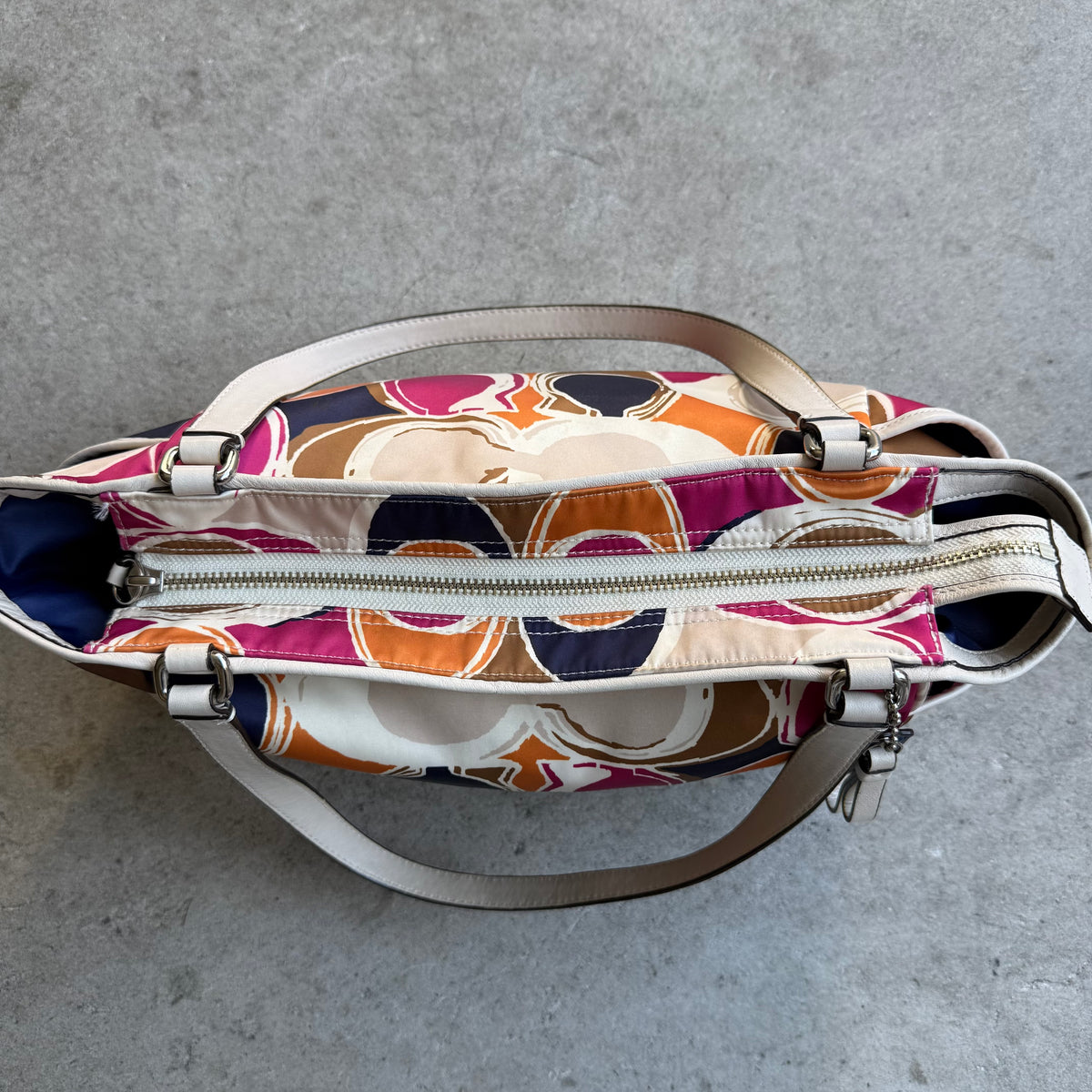 Coach Hand Drawn C Scribble Tote