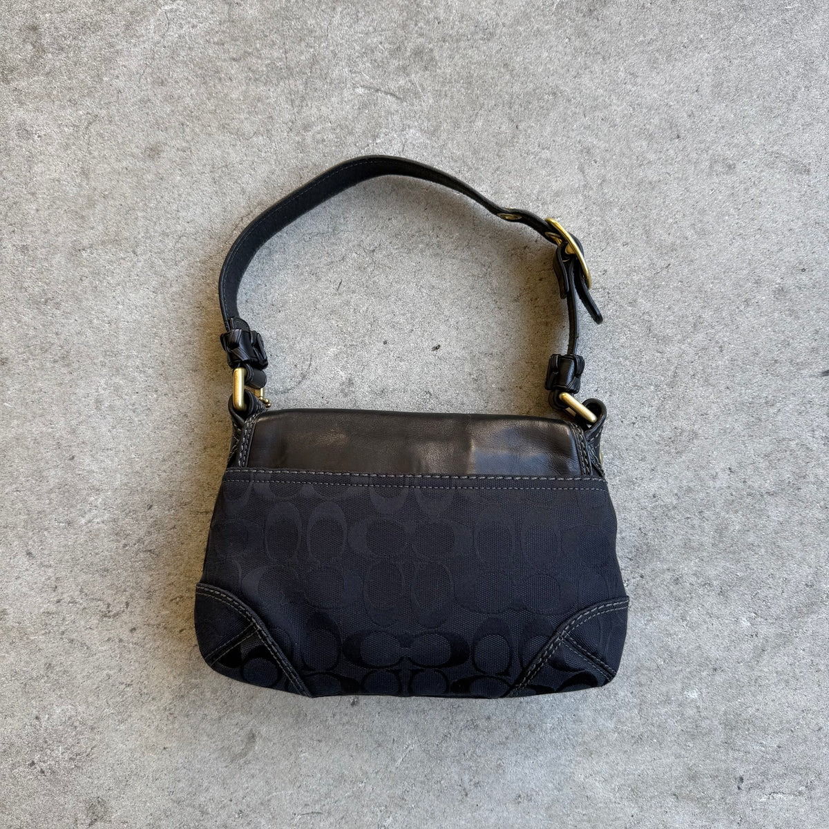 Vintage Coach Bleecker Signature Soho Shoulder Bag