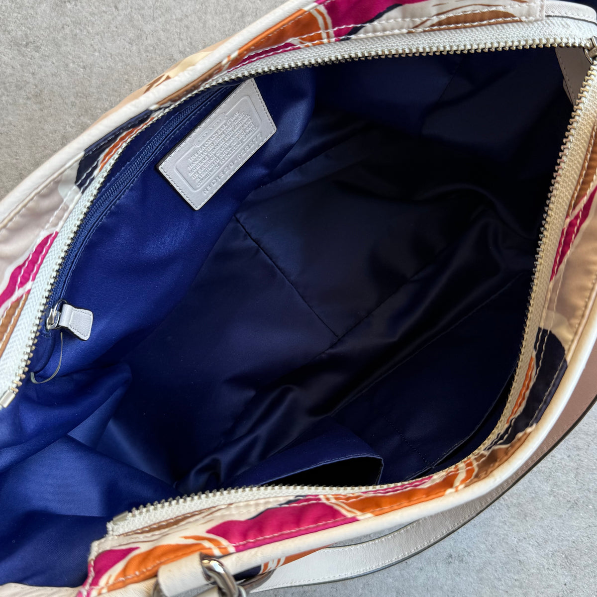 Coach Hand Drawn C Scribble Tote
