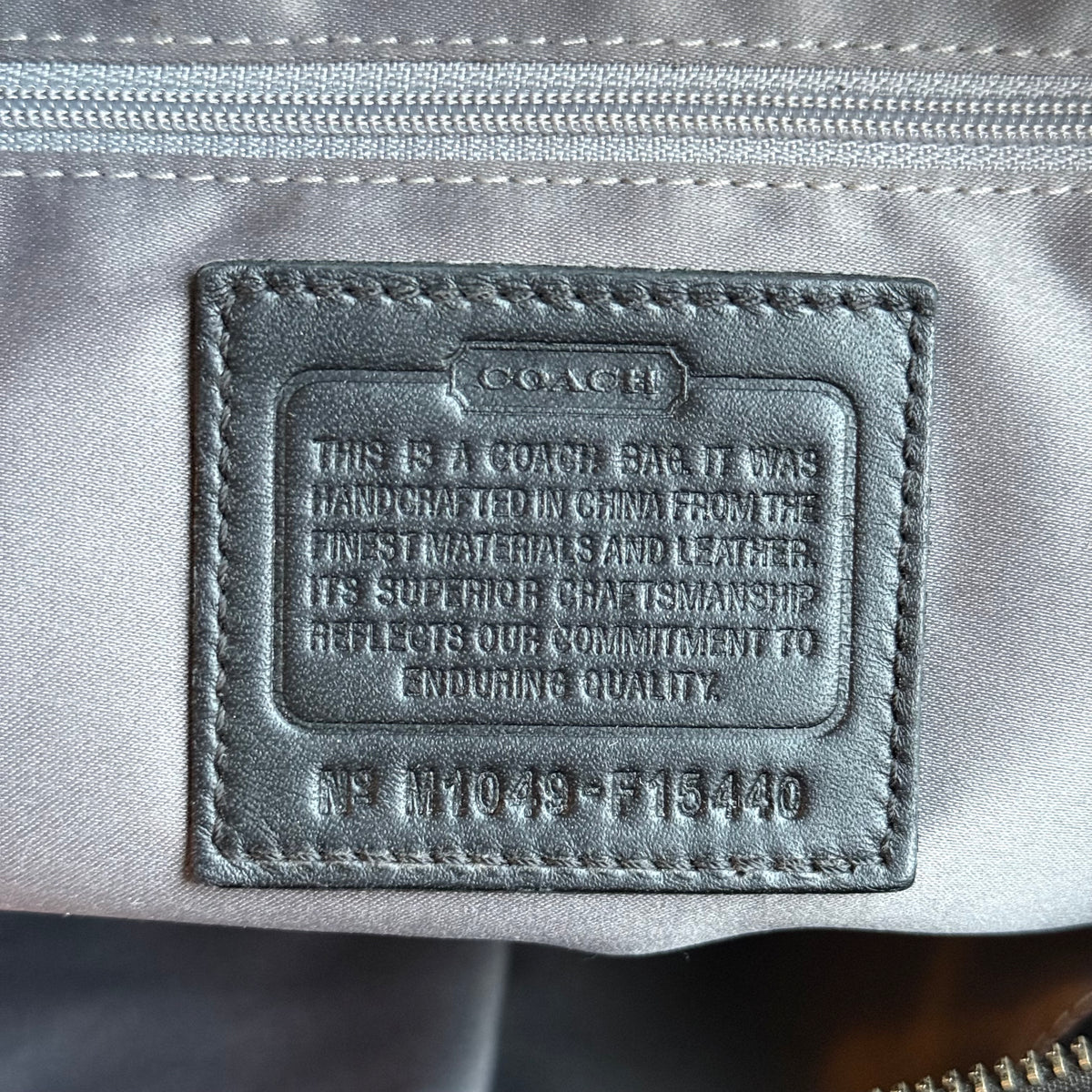 Coach Signature Ashley Satchel