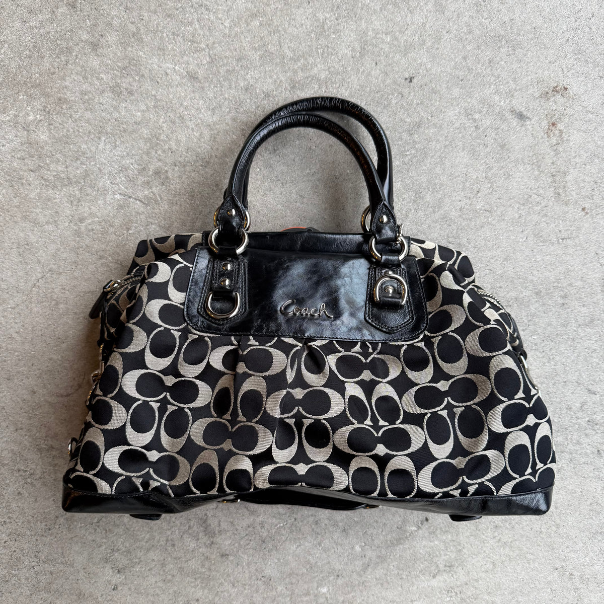 Coach Signature Ashley Satchel